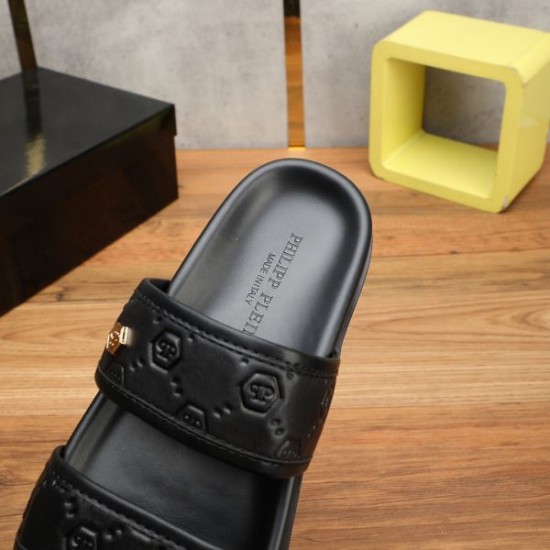 PHILIPP PLEIN フィリッププレイン セールお早めに 2024SS メンズ用 サンダル PHILIPP PLEIN フィリッププレイン セールお早めに 2024SS メンズ用 サンダル