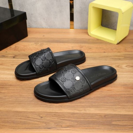 PHILIPP PLEIN フィリッププレイン 永遠の定番商品 2024SS メンズ用 サンダル PHILIPP PLEIN フィリッププレイン 永遠の定番商品 2024SS メンズ用 サンダル