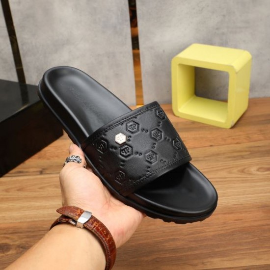 PHILIPP PLEIN フィリッププレイン 永遠の定番商品 2024SS メンズ用 サンダル PHILIPP PLEIN フィリッププレイン 永遠の定番商品 2024SS メンズ用 サンダル