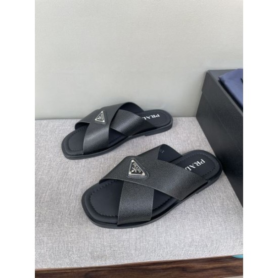 PRADA プラダ 春夏欠かせない定番アイテム 2024SS メンズ用 サンダル PRADA プラダ 春夏欠かせない定番アイテム 2024SS メンズ用 サンダル