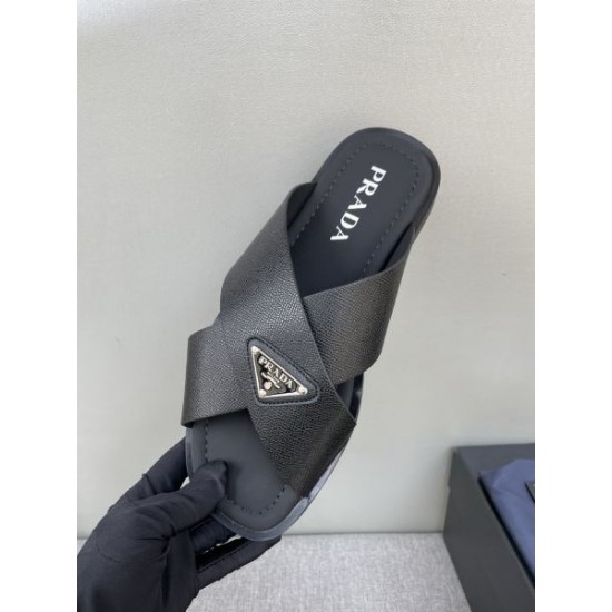 PRADA プラダ 春夏欠かせない定番アイテム 2024SS メンズ用 サンダル PRADA プラダ 春夏欠かせない定番アイテム 2024SS メンズ用 サンダル