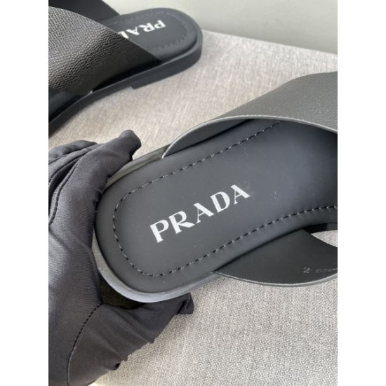 PRADA プラダ 春夏欠かせない定番アイテム 2024SS メンズ用 サンダル PRADA プラダ 春夏欠かせない定番アイテム 2024SS メンズ用 サンダル