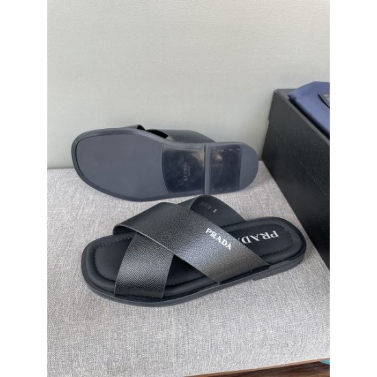 PRADA プラダ 使えて可愛いデザイン夏新品 2024SS メンズ用 サンダル PRADA プラダ 使えて可愛いデザイン夏新品 2024SS メンズ用 サンダル