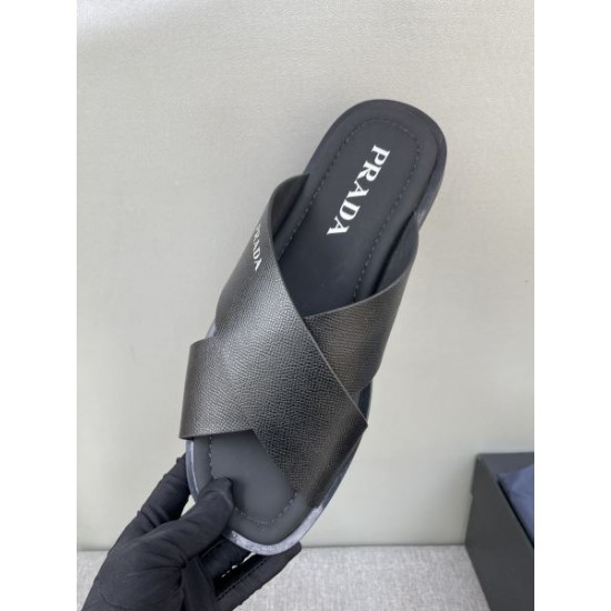 PRADA プラダ 使えて可愛いデザイン夏新品 2024SS メンズ用 サンダル PRADA プラダ 使えて可愛いデザイン夏新品 2024SS メンズ用 サンダル