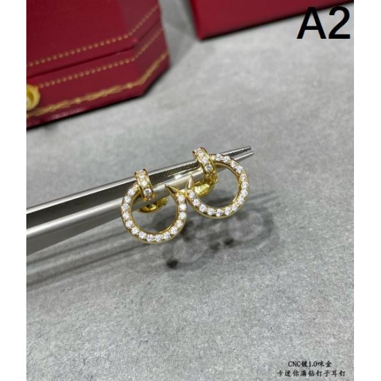CARTIER カルティエ 鮮やかな春夏らしい 2024SS イヤリング