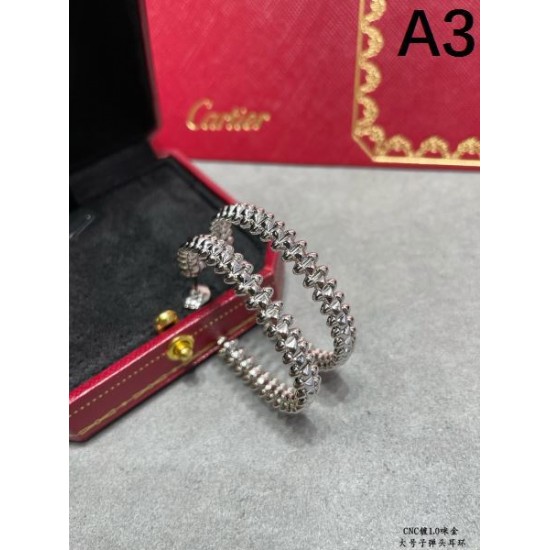 CARTIER カルティエ リラックス感のある 2024SS イヤリング CARTIER カルティエ リラックス感のある 2024SS イヤリング