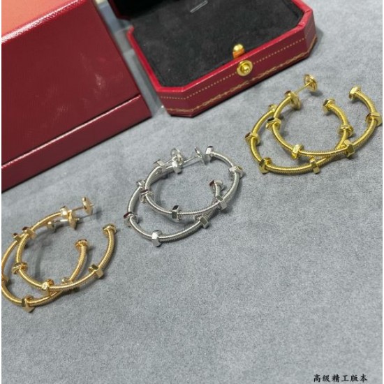 CARTIER カルティエ 明るい雰囲気があり 2024SS イヤリング CARTIER カルティエ 明るい雰囲気があり 2024SS イヤリング
