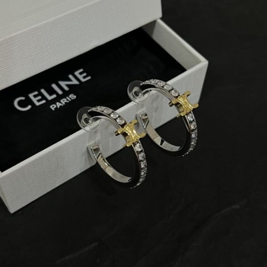 CELINE セリーヌ 安定感のある夏新作 2024SS イヤリング CELINE セリーヌ 安定感のある夏新作 2024SS イヤリング
