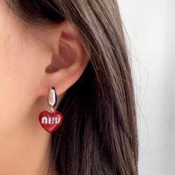 MIU MIU ミュウミュウ 芸能人愛用 2024SS イヤリング