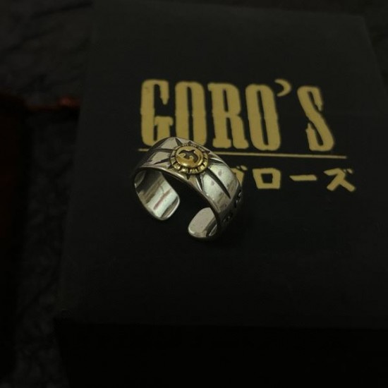 GORO'S ゴローズ 個性的な印象に仕上がり 2024SS リング GORO'S ゴローズ 個性的な印象に仕上がり 2024SS リング