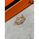 HERMES エルメス レトロ感のあるデザイン 2024SS リング