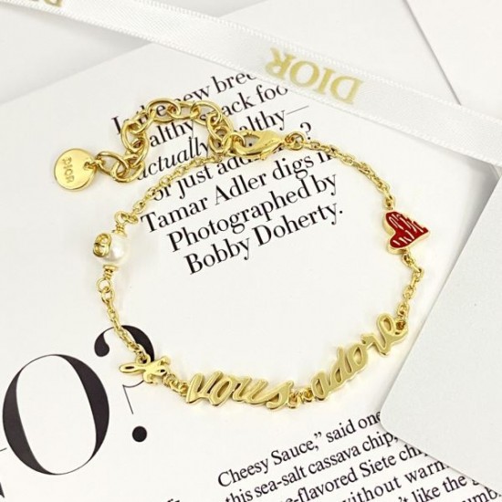 DIOR ディオール 素晴らしい春夏の新作 2024SS ブレスレット DIOR ディオール 素晴らしい春夏の新作 2024SS ブレスレット