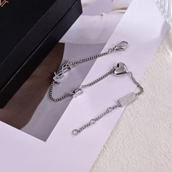 YSL イヴ サンローラン 新価格で登場! 2024SS ブレスレット YSL イヴ サンローラン 新価格で登場! 2024SS ブレスレット
