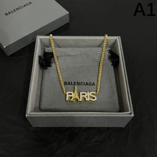 BALENCIAGA バレンシアガ 春夏入荷絶対欲しい 2024SS ネックレス BALENCIAGA バレンシアガ 春夏入荷絶対欲しい 2024SS ネックレス