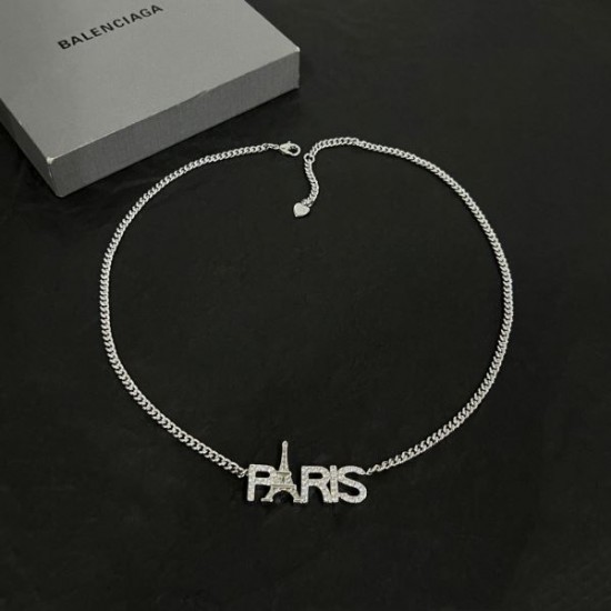 BALENCIAGA バレンシアガ 春夏入荷絶対欲しい 2024SS ネックレス BALENCIAGA バレンシアガ 春夏入荷絶対欲しい 2024SS ネックレス