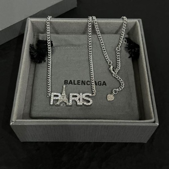 BALENCIAGA バレンシアガ 春夏入荷絶対欲しい 2024SS ネックレス BALENCIAGA バレンシアガ 春夏入荷絶対欲しい 2024SS ネックレス