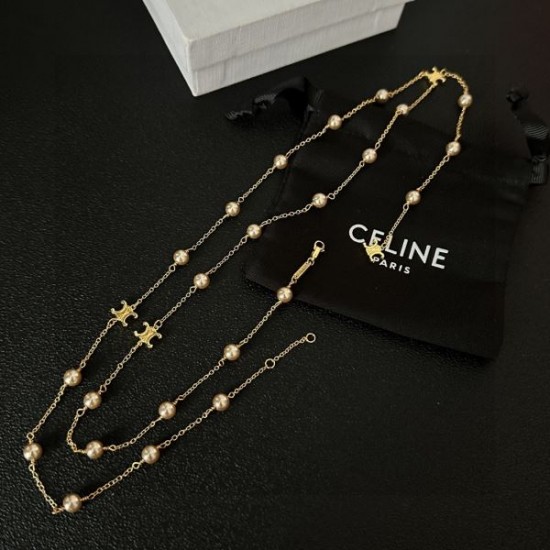CELINE セリーヌ 人気アイテムお早めに 2024SS ネックレス CELINE セリーヌ 人気アイテムお早めに 2024SS ネックレス
