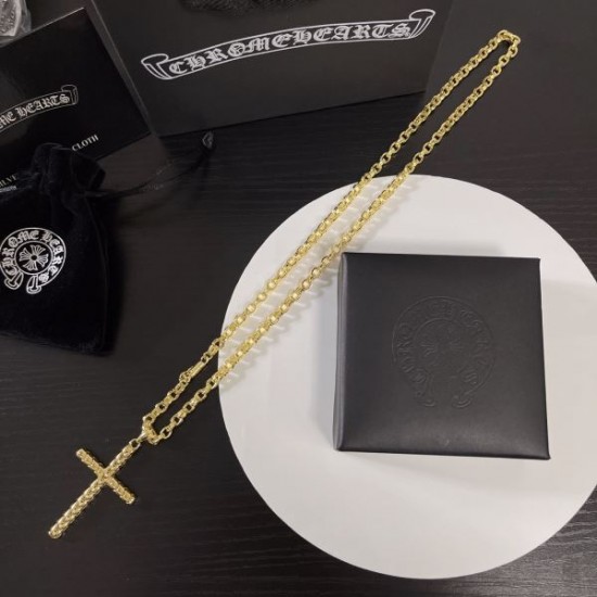 CHROME HEARTS クロムハーツ 色にも流行り 2024SS ネックレス