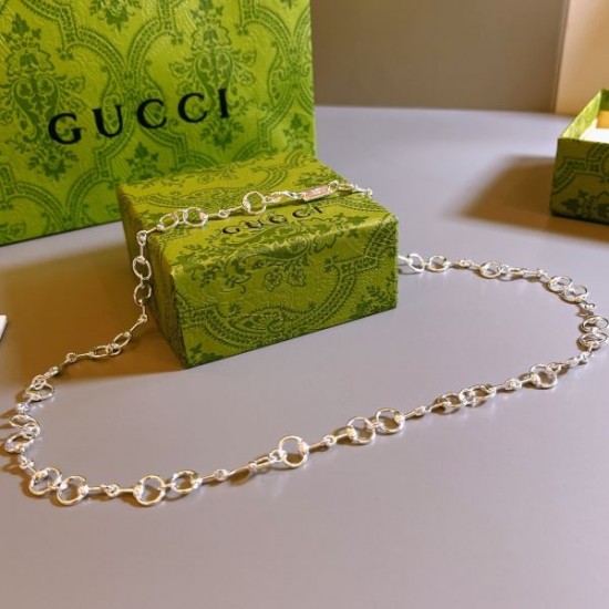 GUCCI グッチ 雑誌も街も人気アイテム 2024SS ネックレス GUCCI グッチ 雑誌も街も人気アイテム 2024SS ネックレス
