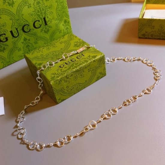 GUCCI グッチ 雑誌も街も人気アイテム 2024SS ネックレス GUCCI グッチ 雑誌も街も人気アイテム 2024SS ネックレス