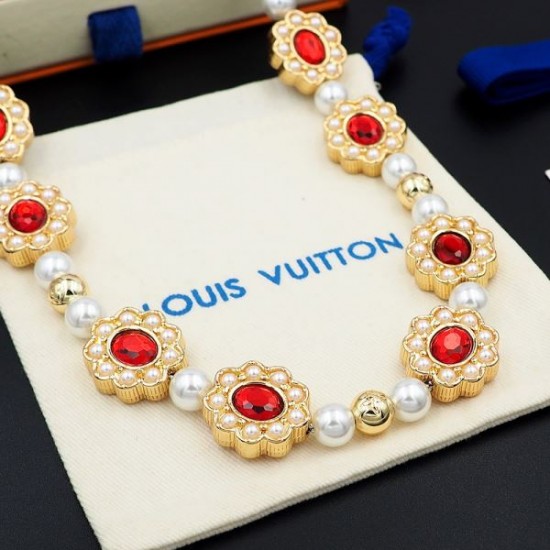 LOUIS VUITTON ルイヴィトン トレンド感抜群 2024SS ネックレス LOUIS VUITTON ルイヴィトン トレンド感抜群 2024SS ネックレス