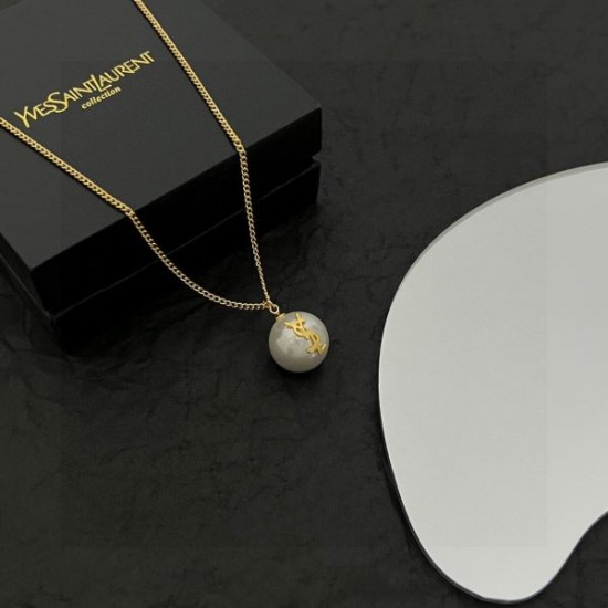 YSL イヴ サンローラン 人気モデル愛用 2024SS ネックレス YSL イヴ サンローラン 人気モデル愛用 2024SS ネックレス