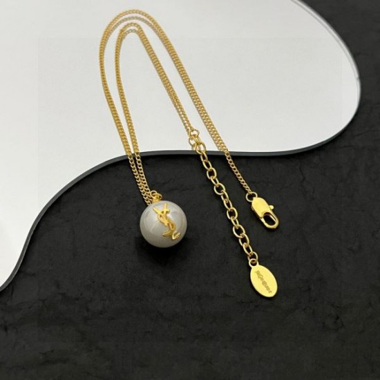 YSL イヴ サンローラン 人気モデル愛用 2024SS ネックレス YSL イヴ サンローラン 人気モデル愛用 2024SS ネックレス