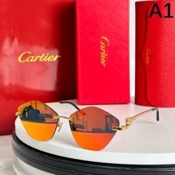 CARTIER カルティエ 2024SS サングラス 素敵デザイン未入荷ブランド