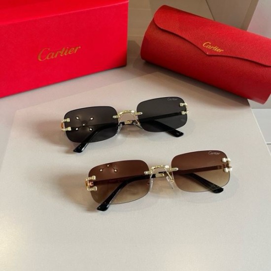 CARTIER カルティエ 2024SS サングラス 国境も時代も超えた夏季新作 CARTIER カルティエ 2024SS サングラス 国境も時代も超えた夏季新作