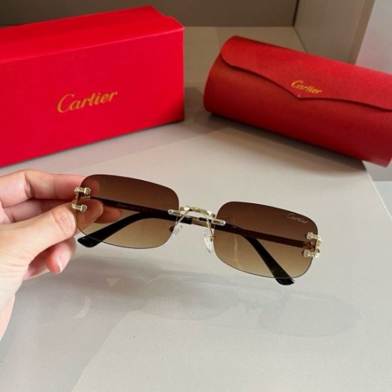 CARTIER カルティエ 2024SS サングラス 国境も時代も超えた夏季新作 CARTIER カルティエ 2024SS サングラス 国境も時代も超えた夏季新作