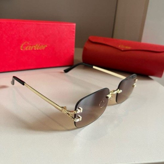CARTIER カルティエ 2024SS サングラス 国境も時代も超えた夏季新作 CARTIER カルティエ 2024SS サングラス 国境も時代も超えた夏季新作