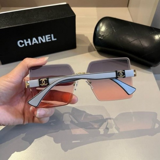CHANEL シャネル 2024SS サングラス 最新先取りおしゃれなロゴ入り CHANEL シャネル 2024SS サングラス 最新先取りおしゃれなロゴ入り
