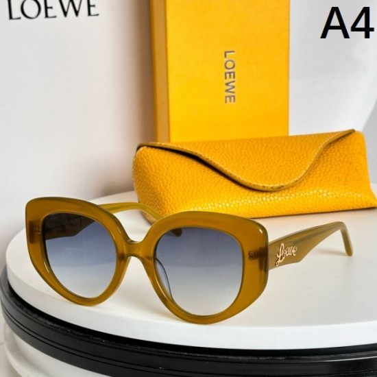 LOEWE ロエベ 2024SS サングラス 最新先取りおしゃれなロゴ入り LOEWE ロエベ 2024SS サングラス 最新先取りおしゃれなロゴ入り