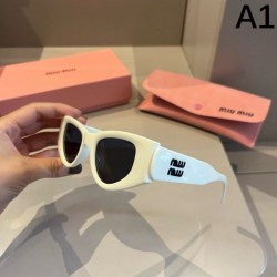 MIU MIU ミュウミュウ 2024SS サングラス 鮮やかな春夏らしい