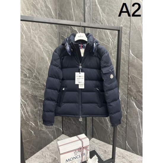 MONCLER モンクレール メンズ用 ダウンジャケット 2024FW カラー豊富 MONCLER モンクレール メンズ用 ダウンジャケット 2024FW カラー豊富