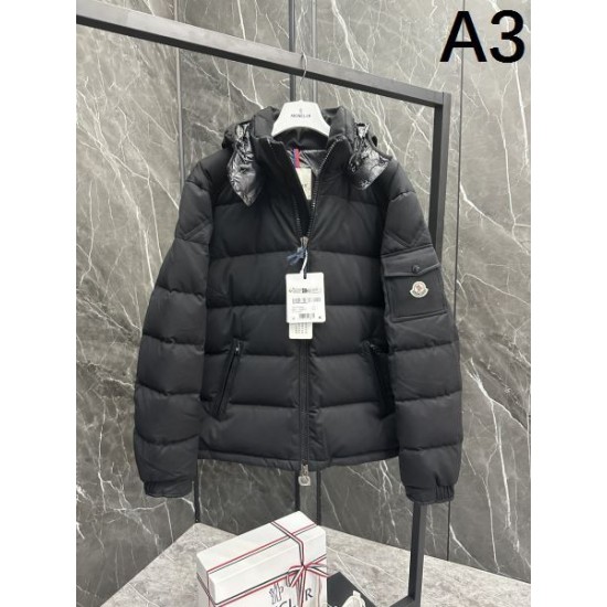 MONCLER モンクレール メンズ用 ダウンジャケット 2024FW カラー豊富 MONCLER モンクレール メンズ用 ダウンジャケット 2024FW カラー豊富
