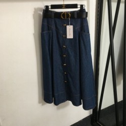 DIOR ディオール デニムスカート 2024FW 気分が上がる憧れブランド