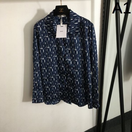 DIOR ディオール 長袖シャツ 2024FW 今や定番アイテム好評品 DIOR ディオール 長袖シャツ 2024FW 今や定番アイテム好評品