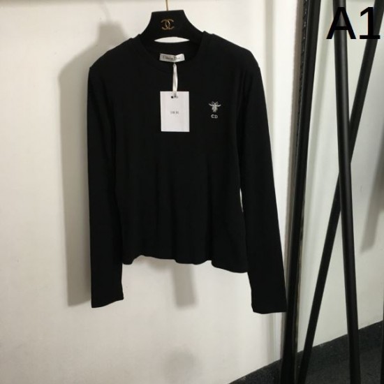 DIOR ディオール 長袖Tシャツ 2024FW 今期新作人気の美ライン DIOR ディオール 長袖Tシャツ 2024FW 今期新作人気の美ライン