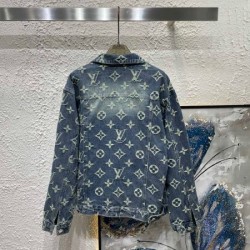 LOUIS VUITTON ルイヴィトン デニムコート 2024FW おしゃれを楽しむ！