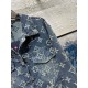 LOUIS VUITTON ルイヴィトン デニムコート 2024FW おしゃれを楽しむ! LOUIS VUITTON ルイヴィトン デニムコート 2024FW おしゃれを楽しむ!