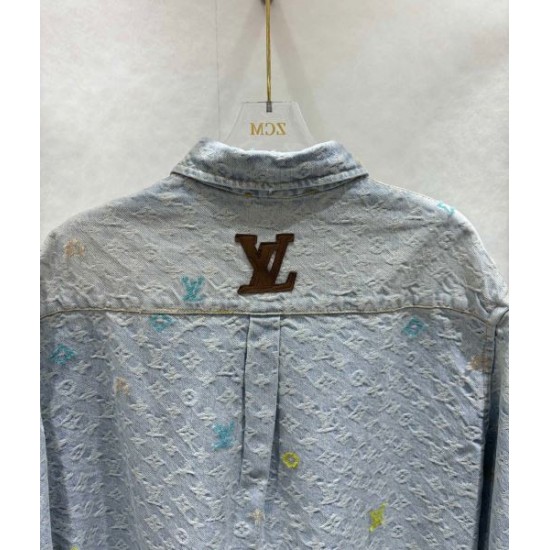 LOUIS VUITTON ルイヴィトン デニムシャツ 2024FW 秋新品日本未展開 LOUIS VUITTON ルイヴィトン デニムシャツ 2024FW 秋新品日本未展開