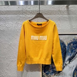 MIU MIU ミュウミュウ プルオーバーニット 2024FW 新作愛用セレブ多数