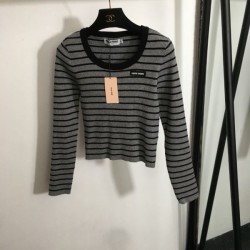 MIU MIU ミュウミュウ プルオーバーニット 2024FW 秋冬入荷絶対欲しい