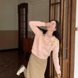 MIU MIU ミュウミュウ カーディガン 2024FW 最新の秋冬アイテム