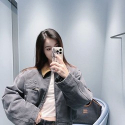 MIU MIU ミュウミュウ デニムコート 2024FW 新作セール人気秋物