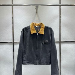 MIU MIU ミュウミュウ デニムコート 2024FW 新作セール人気秋物