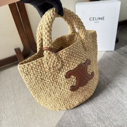 CELINE セリーヌ 2024FW 秋らしい繊細なアイテム トートバッグ