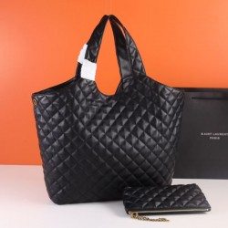 YSL イヴ サンローラン 2024FW 斬新なスタイル トートバッグ