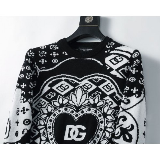 2024FW DOLCE&GABBANA ドルチェ&ガッバーナ 斬新なスタイル セーター 2024FW DOLCE&GABBANA ドルチェ&ガッバーナ 斬新なスタイル セーター